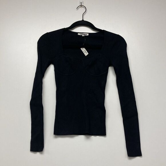 Madewell Wide Rib Sweater Top - Picture 4 of 5